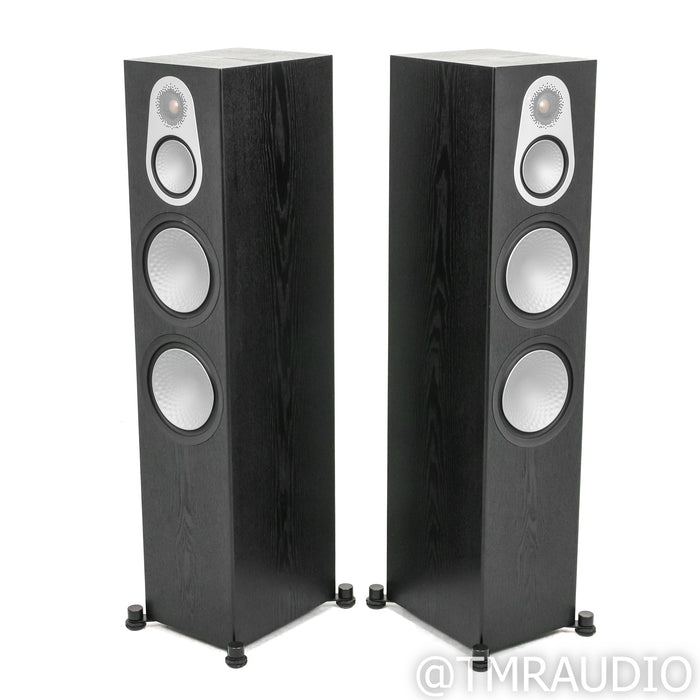Monitor Audio Silver 500 6G Floorstanding Speakers; Black Pair