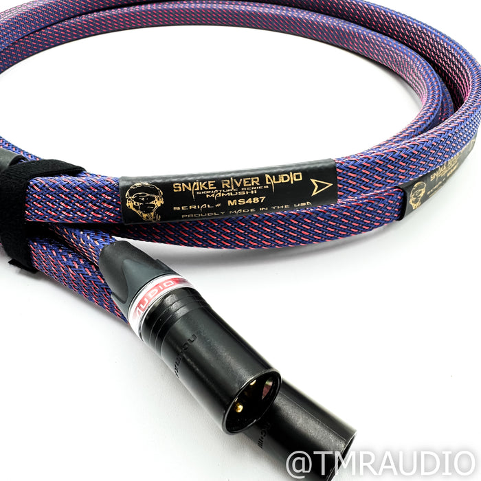 Snake River Audio Signature Series Mamushi XLR Cables; 2m Pair Interconnects
