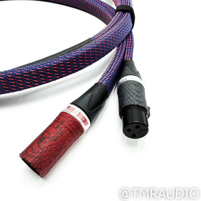 Snake River Audio Signature Series Mamushi XLR Cables; 1m Pair Interconnects
