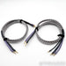 Analysis Plus Solo Crystal Oval 8 Speaker Cables; 6 ft Bi-wire Pair; Bananas