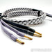 Analysis Plus Solo Crystal Oval 8 Speaker Cables; 6 ft Bi-wire Pair; Bananas