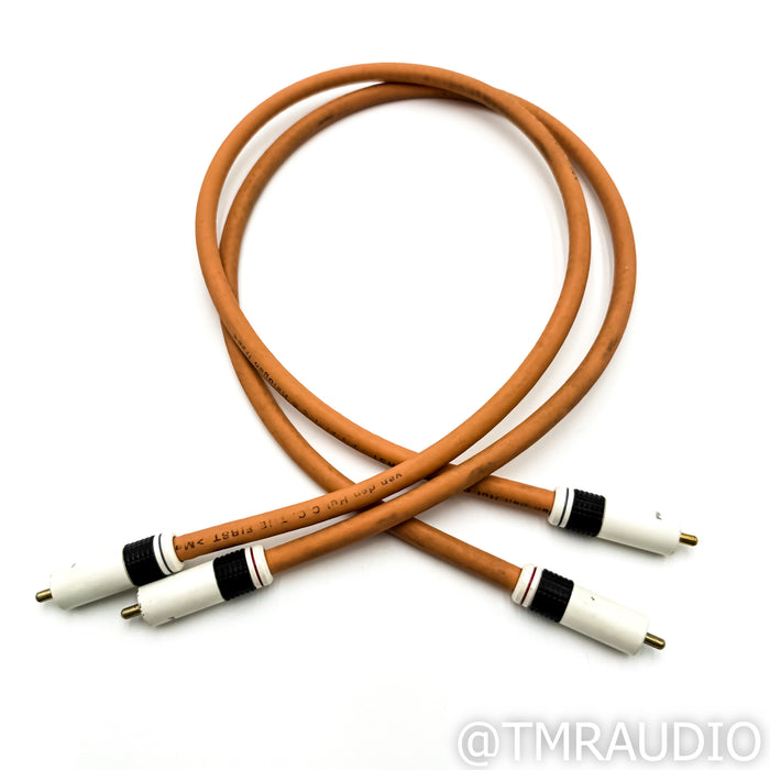 Van Den Hul The First RCA Cables; 2 ft. Pair Interconnects