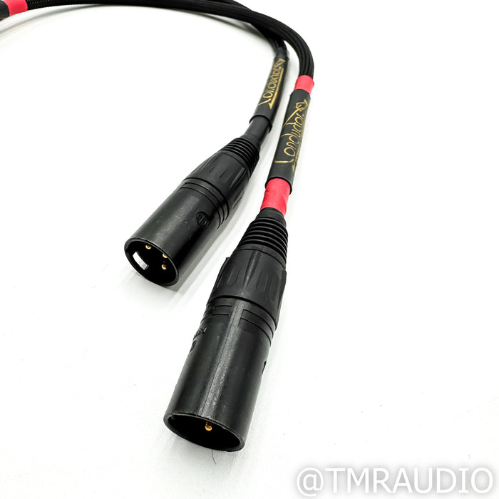 Audience Conductor XLR Cables; .5m Pair Balanced Interconnects