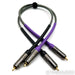 Analysis Plus Silver Oval-In RCA Cables; 0.5m Pair Interconnects
