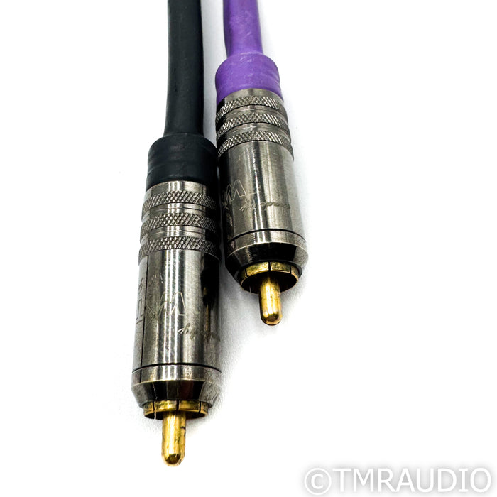 Analysis Plus Silver Oval-In RCA Cables; 0.5m Pair Interconnects