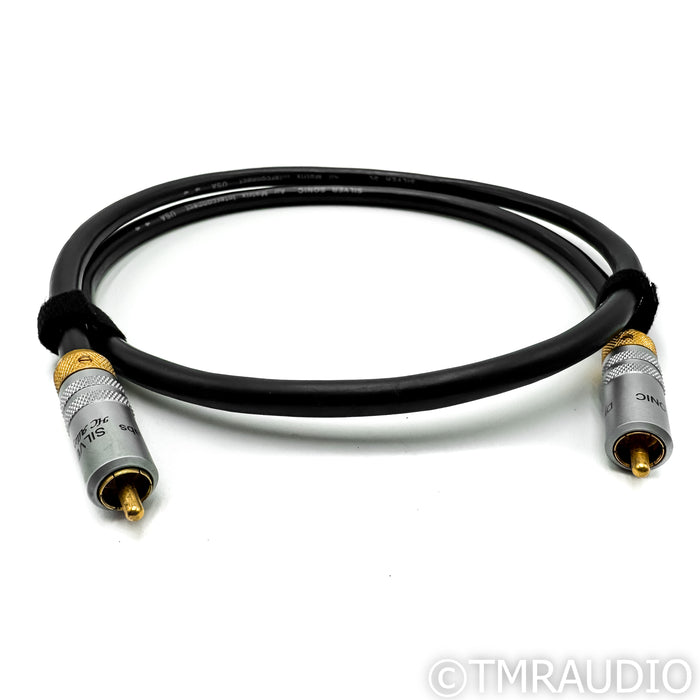 DH Labs Silver Sonic Air Matrix RCA Cable; 1m Single Interconnect