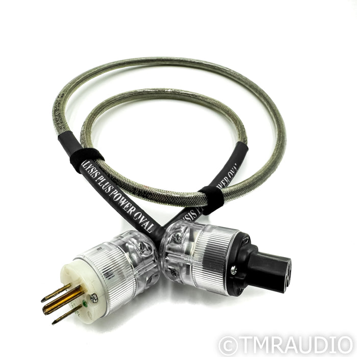 Analysis Plus Power Oval Power Cord; 1.25m AC Cable