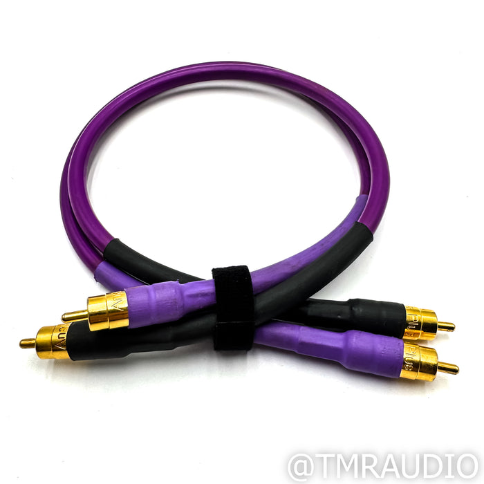 Analysis Plus Oval One RCA Cables; 0.5m Pair Interconnects
