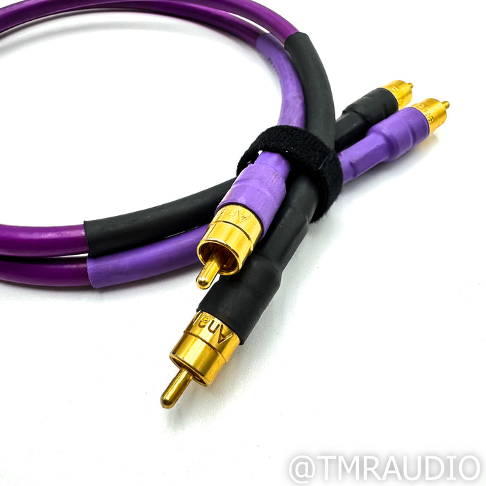 Analysis Plus Oval One RCA Cables; 0.5m Pair Interconnects