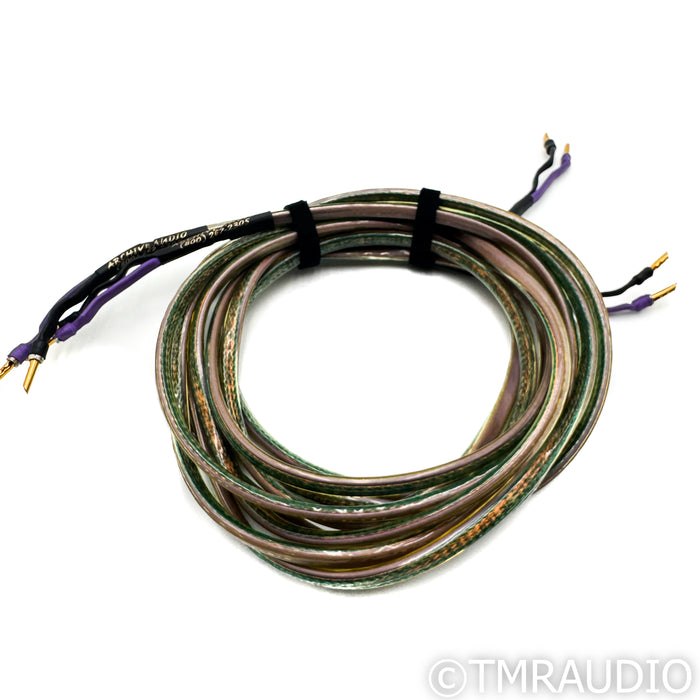 Analysis Plus Oval 12 Speaker Cables; 12 ft Pair (Archive Audio Branded)