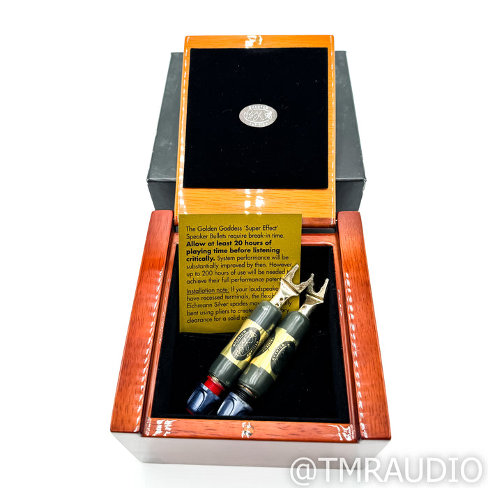Bybee Technologies Golden Goddess Super Effect Speaker Bullets; Pair