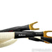 Music Metre Silver Speaker Cables; 3 ft. Pair w/ Spades