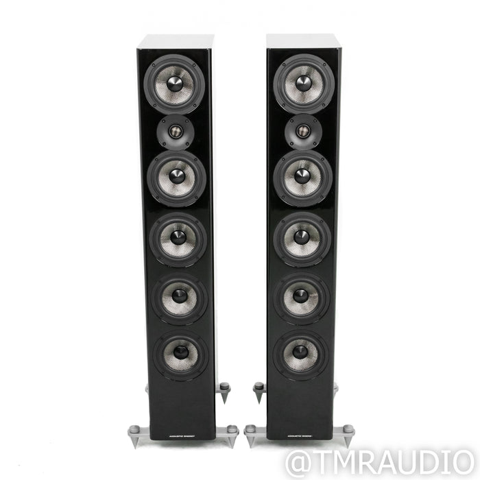 Acoustic Energy AE520 Floorstanding Speakers; Gloss Black Pair