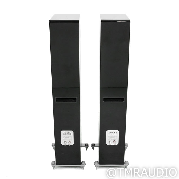 Acoustic Energy AE520 Floorstanding Speakers; Gloss Black Pair