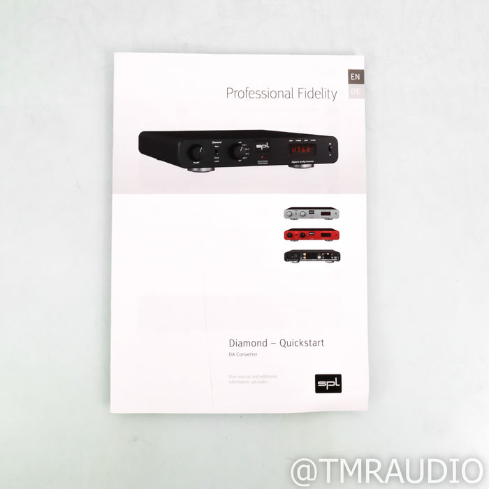 SPL Diamond DAC; D/A Converter