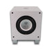 REL Acoustics T/7i  8" Powered Subwoofer; Piano White w/ Arrow 3