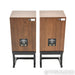 KLH Model Three Bookshelf Speakers; Walnut Pair w/ Stands