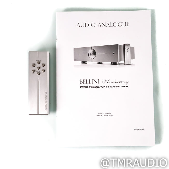 Audio Analogue Bellini Anniversary Stereo Preamplifier