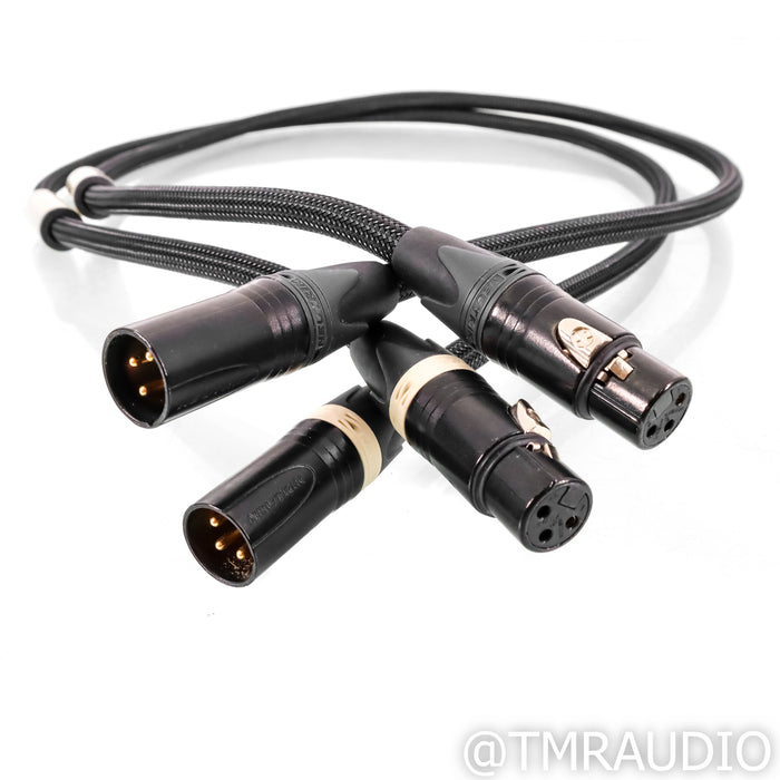 Shunyata Research Zitron Python XLR Cables; 1m Pair Balanced Interconnects
