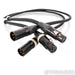 Shunyata Research Zitron Python XLR Cables; 1m Pair Balanced Interconnects