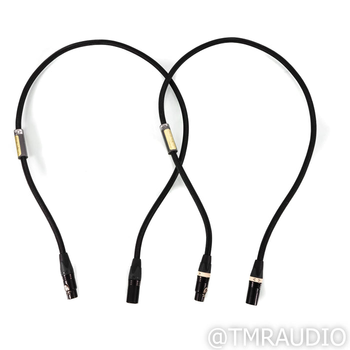 Shunyata Research Zitron Python XLR Cables; 1m Pair Balanced Interconnects