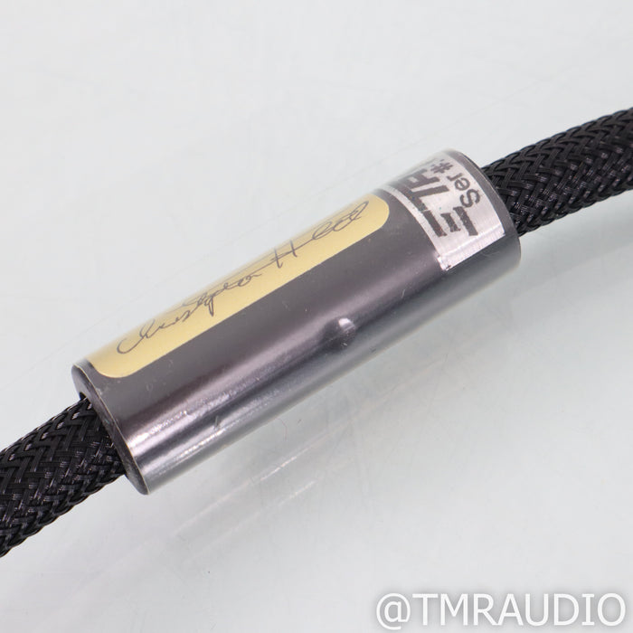 Shunyata Research Zitron Python XLR Cables; 1m Pair Balanced Interconnects