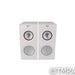 KEF R3 Meta Bookshelf Speakers; White Gloss Pair