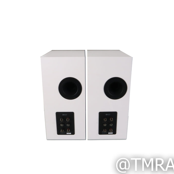 KEF R3 Meta Bookshelf Speakers; White Gloss Pair