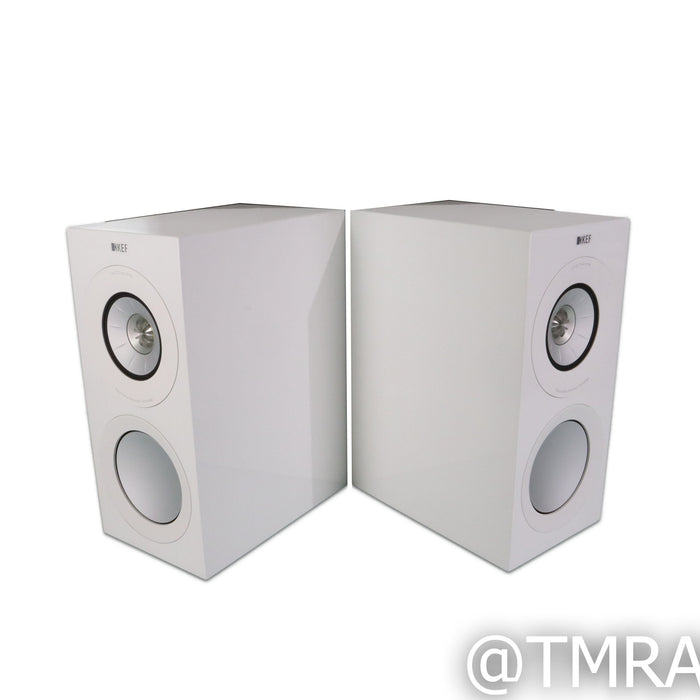 KEF R3 Meta Bookshelf Speakers; White Gloss Pair
