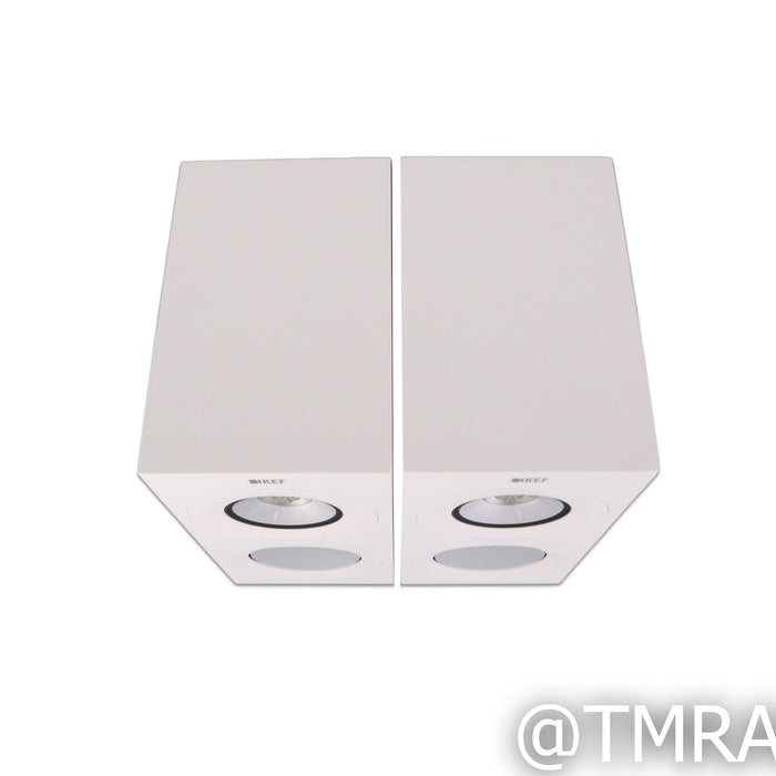 KEF R3 Meta Bookshelf Speakers; White Gloss Pair