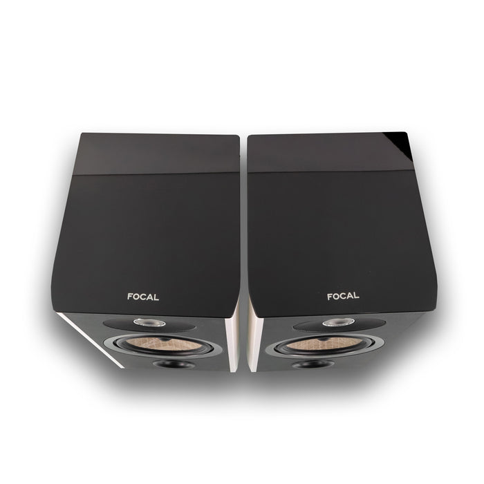 Focal Aria 906 Bookshelf Speakers; White Lacquer Pair