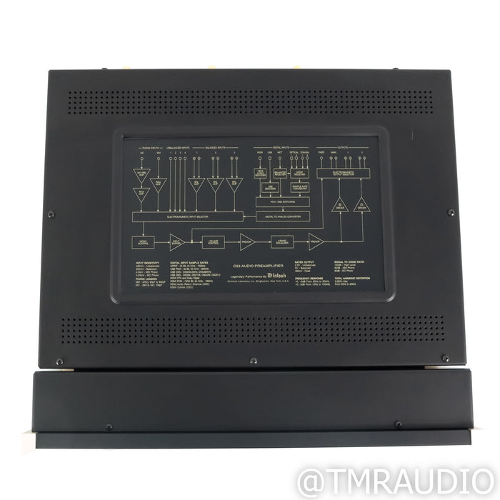 McIntosh C53 Stereo Preamplifier; MM & MC Phono
