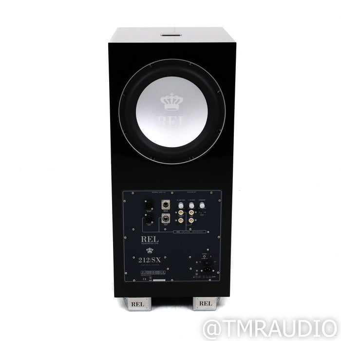 REL Acoustics 212/SX 12" Powered Subwoofer; Piano Black