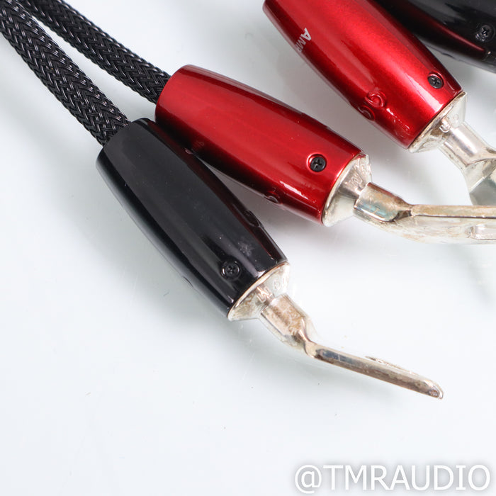 AudioQuest Robin Hood Speaker Cables; 8ft Two Pairs (Bass + Zero)