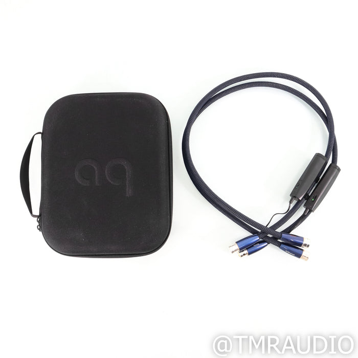AudioQuest Water XLR Cables; 1m Pair Balanced Interconnects