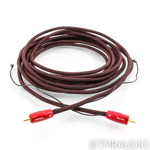 AudioQuest Irish Red Subwoofer Cable; 5m RCA Interconnect
