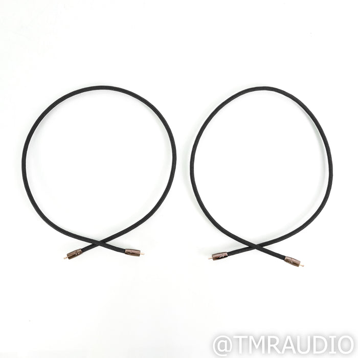 AudioQuest Yukon RCA Cables; 1m Interconnects
