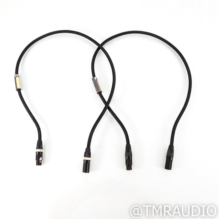 Shunyata Research Zitron Python XLR Cables; 1m Pair Balanced Interconnects