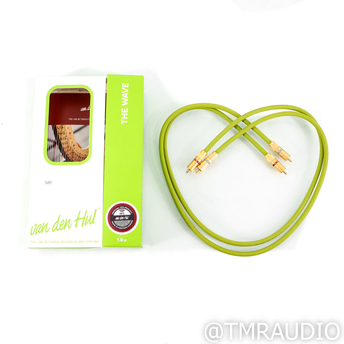 Van Den Hul The Wave RCA Cables; 1m Pair Interconnects