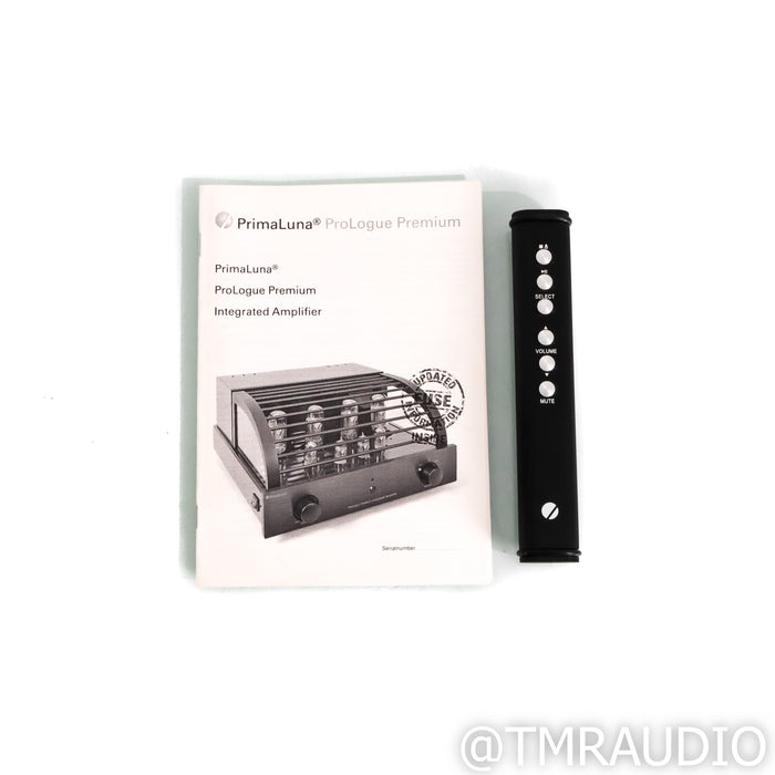 PrimaLuna Prologue Premium Stereo Tube Integrated Amplifier; MM Phono