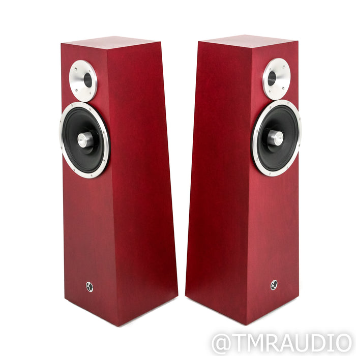 Zu Audio Soul Supreme Floorstanding Speakers; Sangria Pair