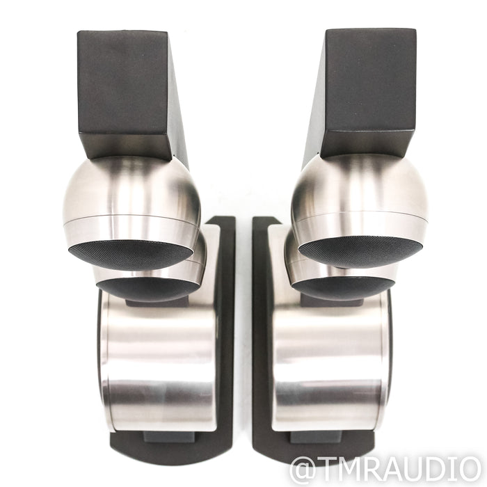 Anthony Gallo Acoustics Nucleus Reference 3.5 Floorstanding Speakers; Stainless Steel Pair (No Grills)