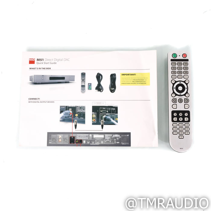 NAD Electronics M51 DAC; D/A Converter