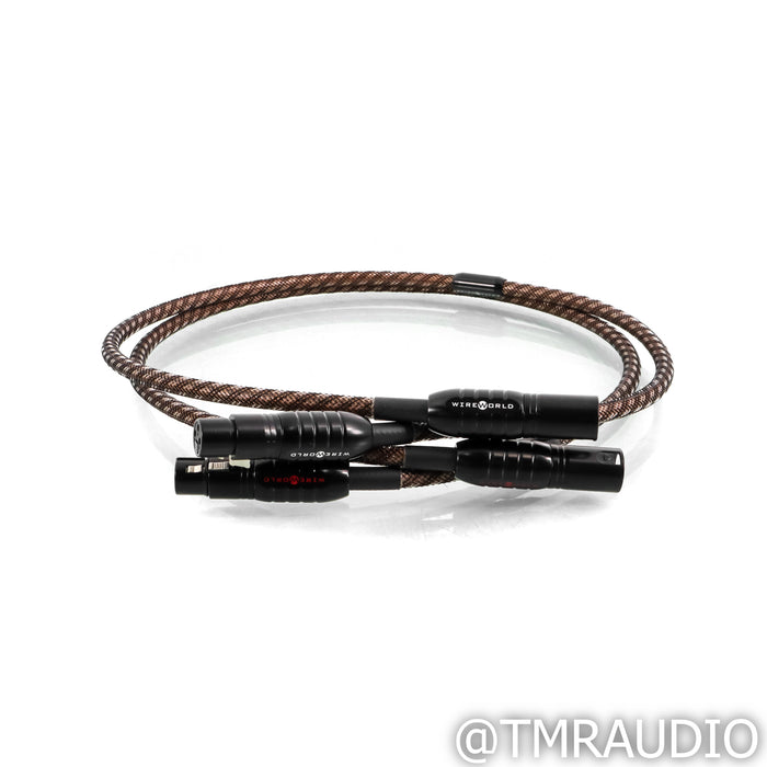 WireWorld Eclipse 8 XLR Cables; 1m Pair Balanced Interconnects