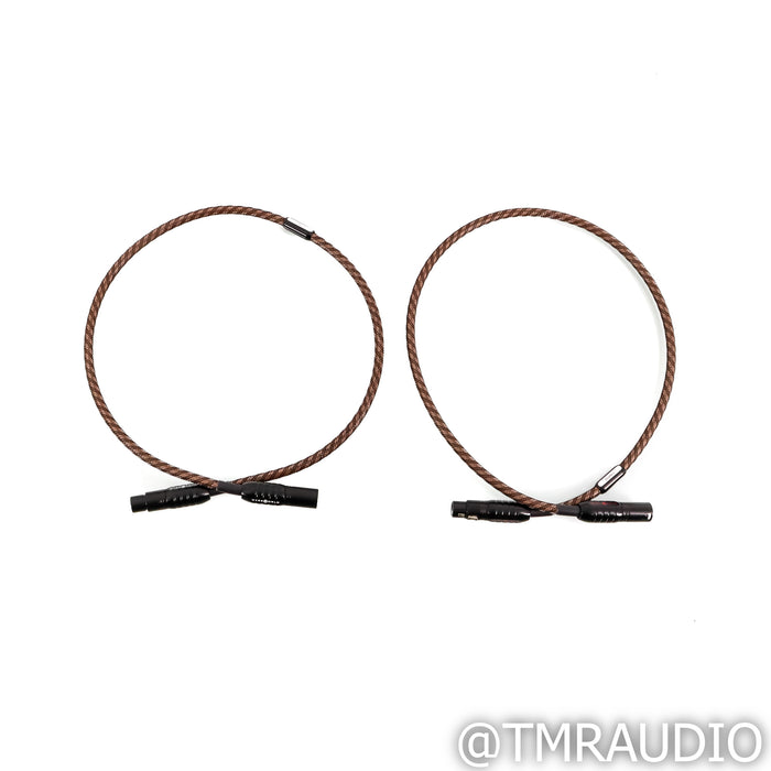 WireWorld Eclipse 8 XLR Cables; 1m Pair Balanced Interconnects