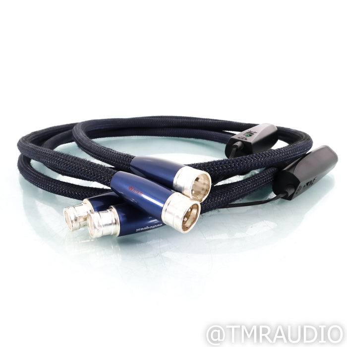 AudioQuest Water XLR Cables; 1.5m Pair Interconnects