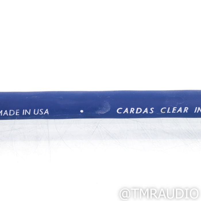 Cardas Audio Clear rev1 RCA Cables; 1m Pair Interconnects