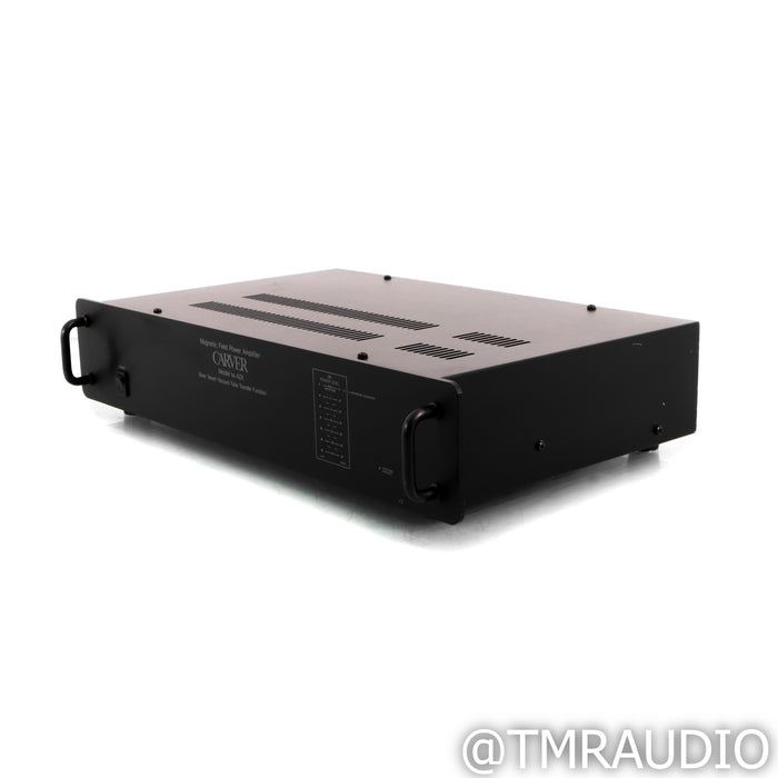 Carver Audio M-4.0t Stereo Power Amplifier; Nelion MkII & Audiophile Upgrades