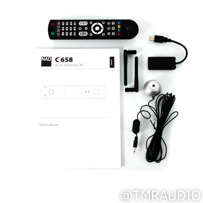 NAD Electronics C 658 Streaming DAC; MM Phono; D/A Converter