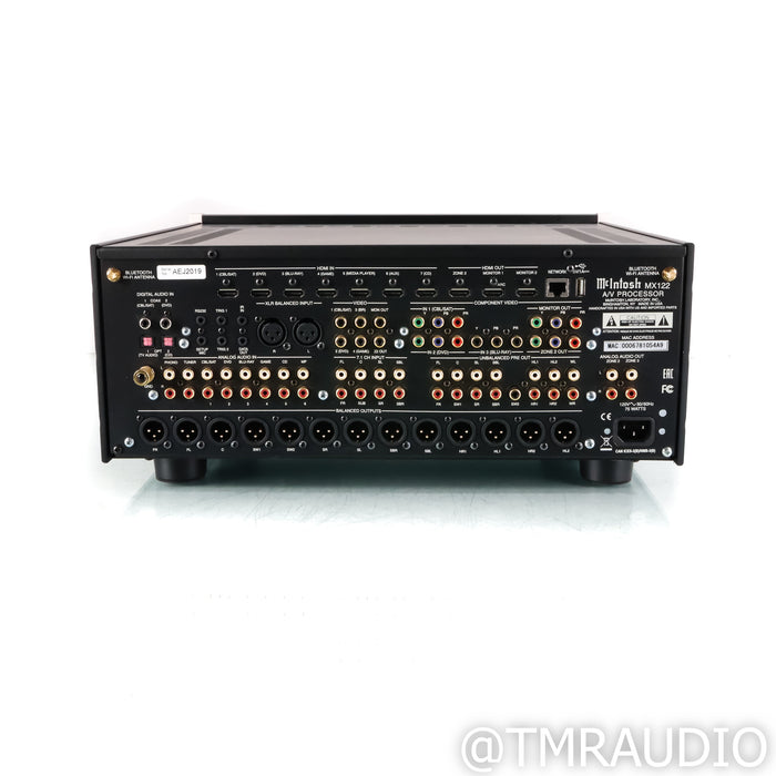 McIntosh MX122 11.2 Home Theater Processor; MM Phono